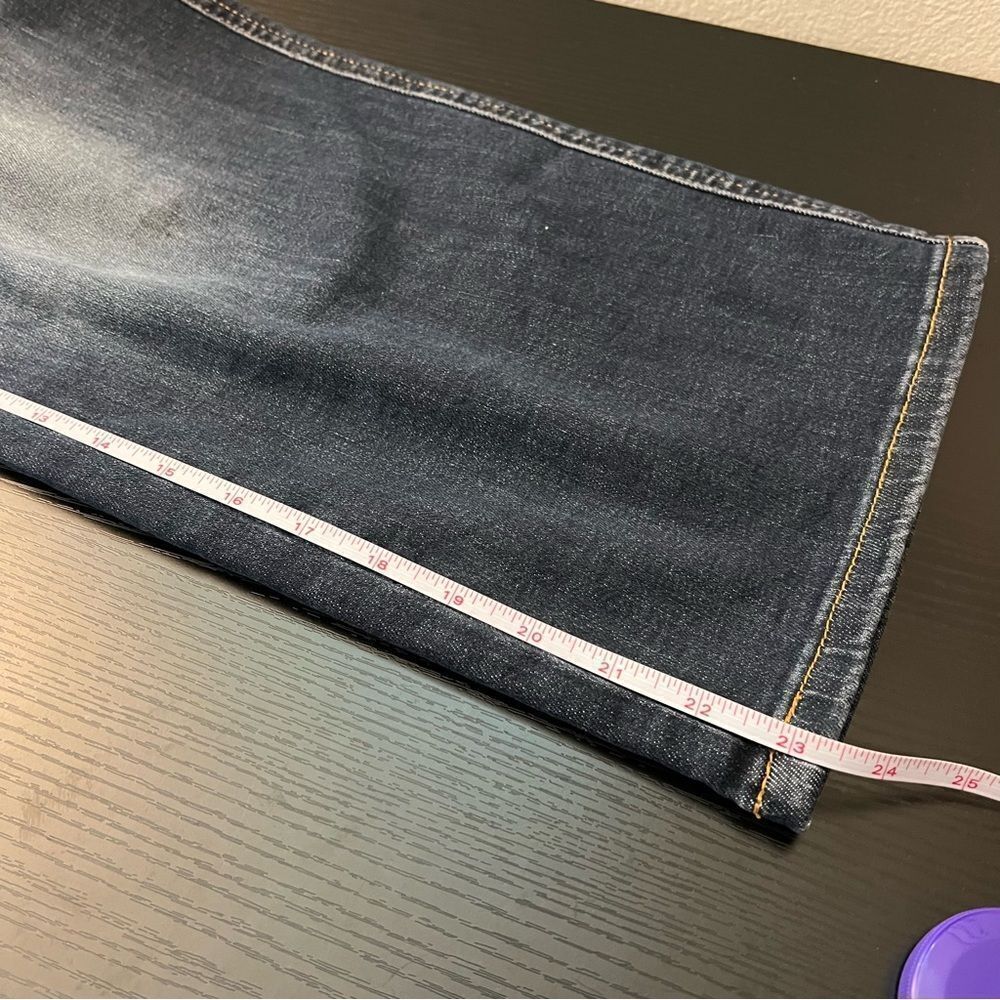 Judy Blue Wide Leg Crop Jeans Dark Wash 5/27 Women’s‎ - Picture 11 of 11